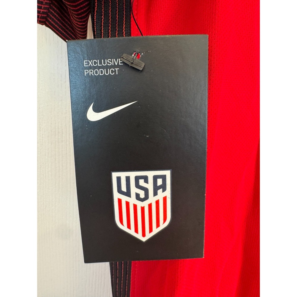 NEW Nike 2017 USA National Soccer Team Red 3rd Third Jersey Youth Size Large - Picture 7 of 9